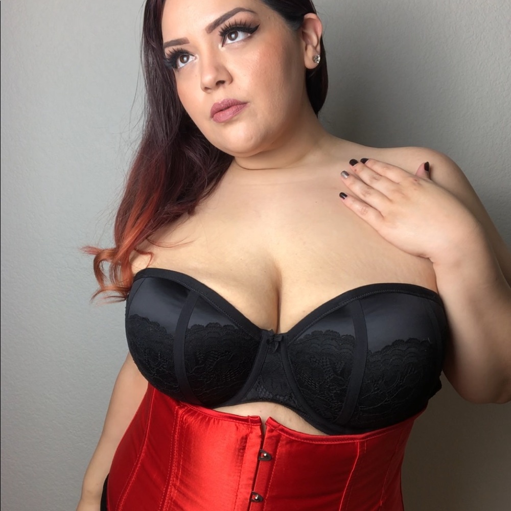 Red Underbust Corset-6XL